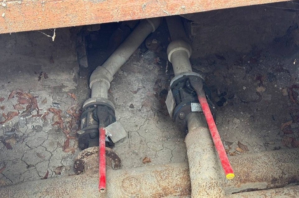    Анализ состояния трубопроводов показал, что некоторые коммуникации не пострадали во время боевых действий. Фото: ГУП ДНР «Донбасстеплоэнерго»