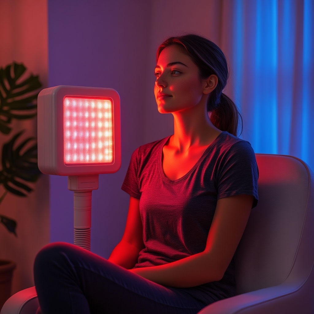 Терапия красным светом. Иллюстрация автора