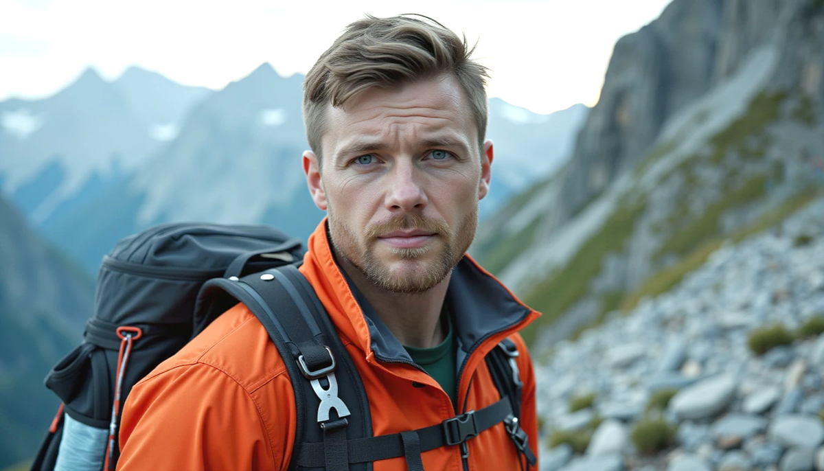 Леонид увлекался альпинизмом.