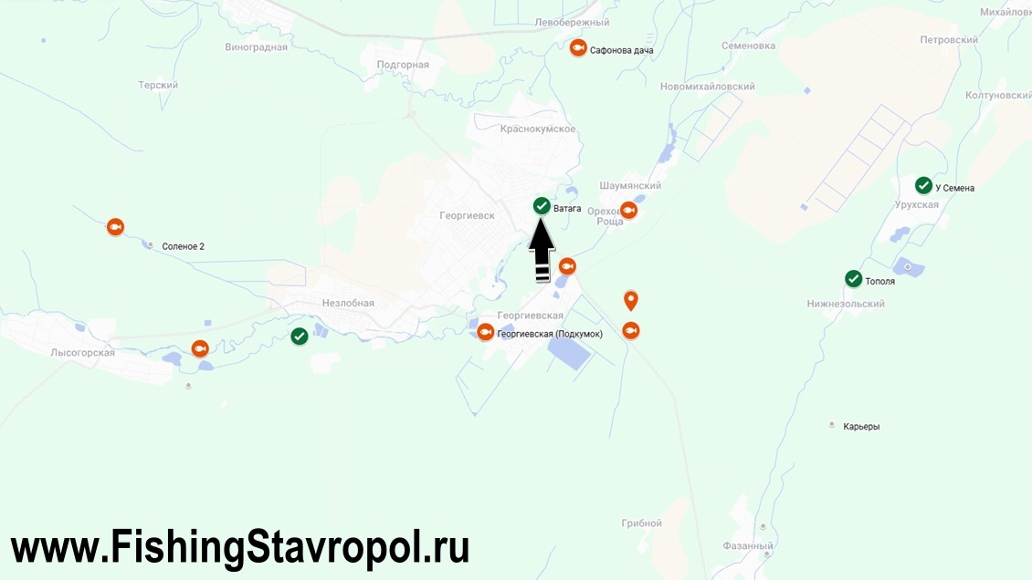 Платная рыбалка "Ватага"