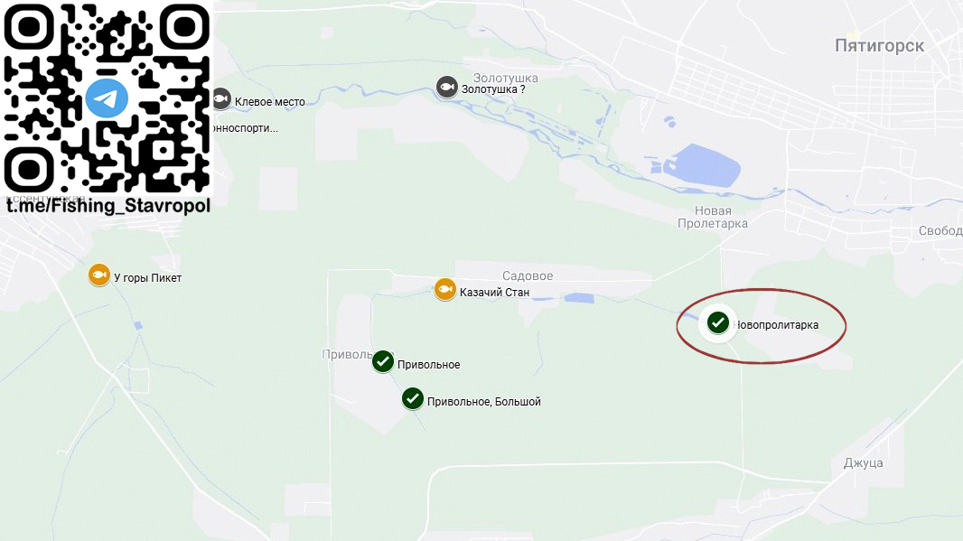 Платная рыбалка водоем "Новопролетарка"