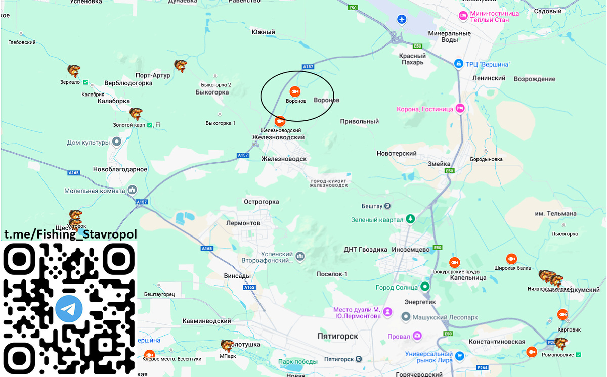 Платная рыбалка ВОРОНОВ