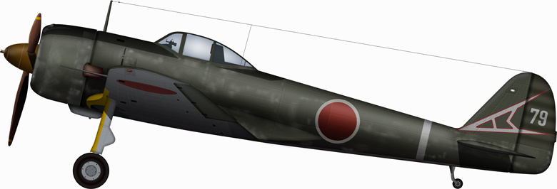 Ki-43-II "Хаябуса" 63-го сентай.