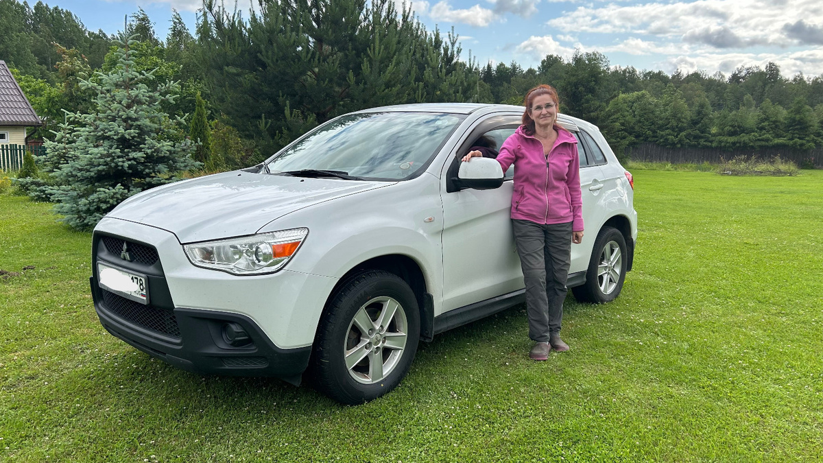 Mitsubishi ASX 1.6 МКП, передний привод. Год выпуска: 2010 г. Пробег: 117 000 км
