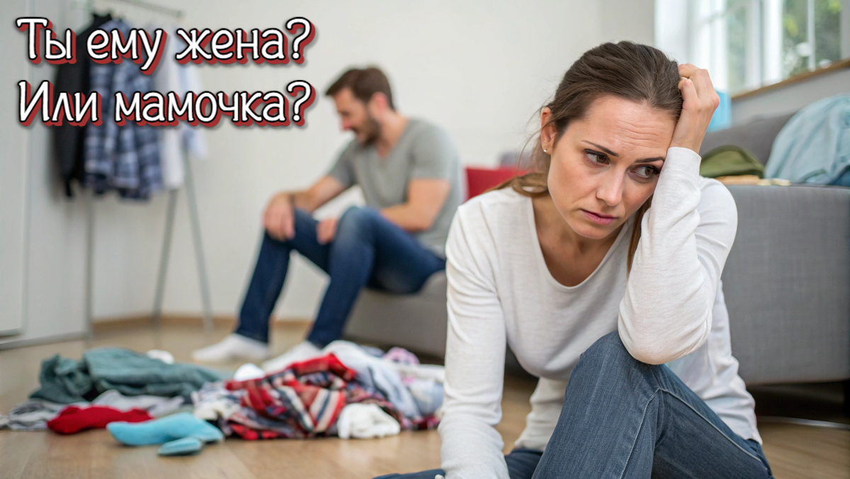 "Я ему жена, а не мамка!": История о том, как я перестала убирать за ним носки и спасла наш брак (и себя)