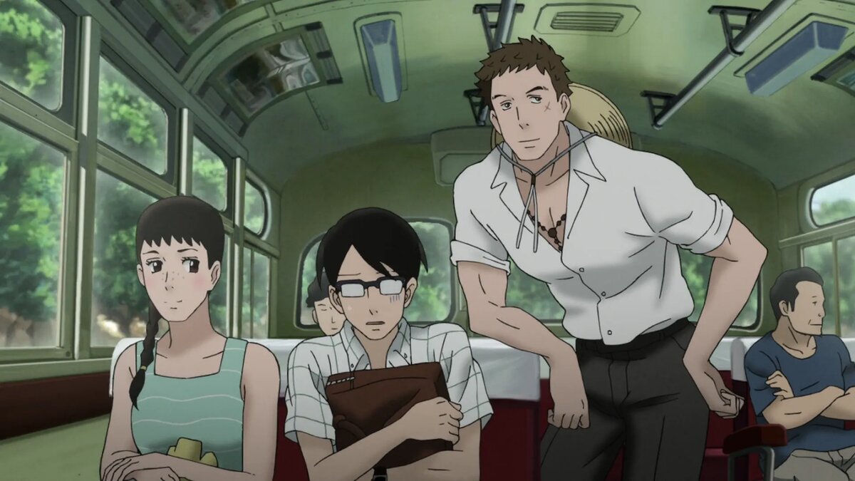 Кадр из аниме «Дети на холме»   📷