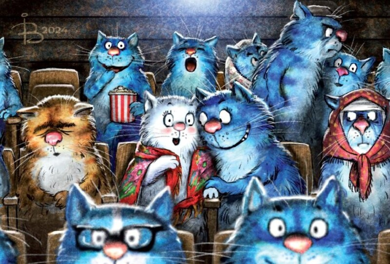 очаровательные коты Рины Зенюк