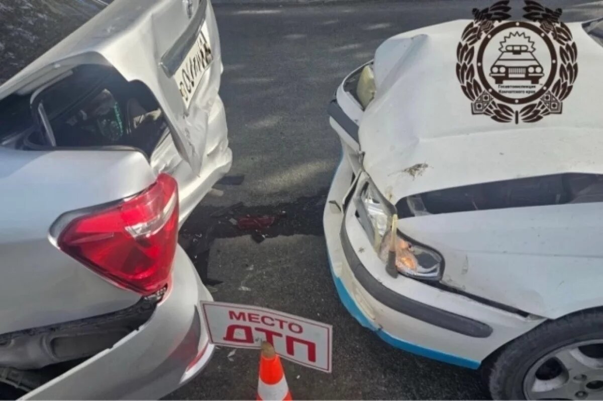    Водитель не соблюдал дистанцию и стал виновником аварии на Камчатке