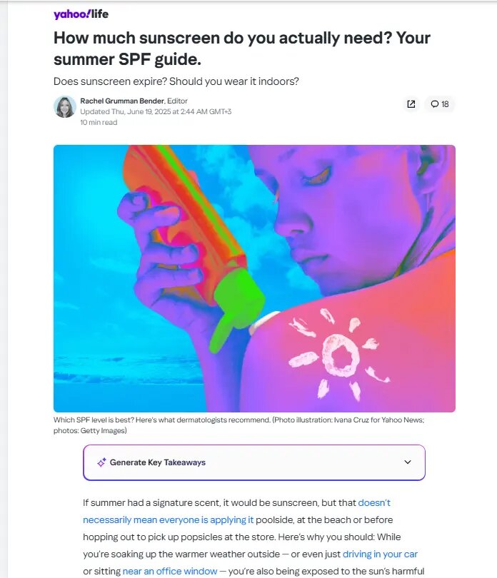    Фото: страница сайта yahoo.com