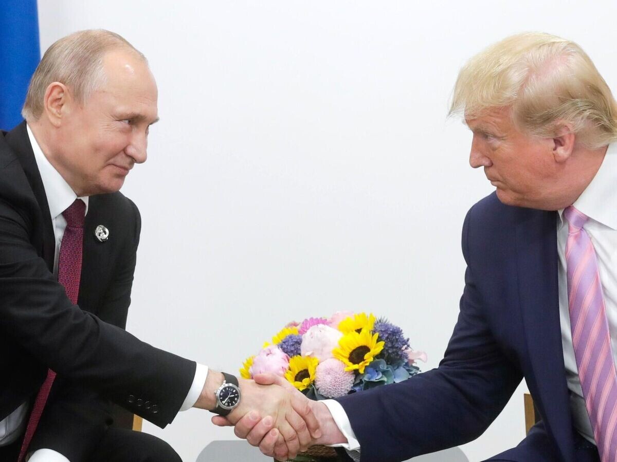    Президент РФ Владимир Путин и президент США Дональд Трамп© Фото : Администрация Президента России
