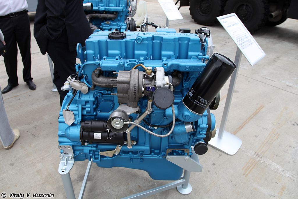 Дизельный двигатель ЯМЗ-5347-10 для ВПК-233114 Тигр-М (Diesel engine YaMZ-5347-10 for Tigr-M)