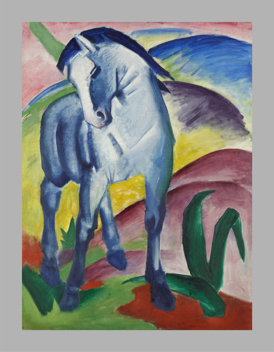 Франц Марк - Синий конь I, 1911