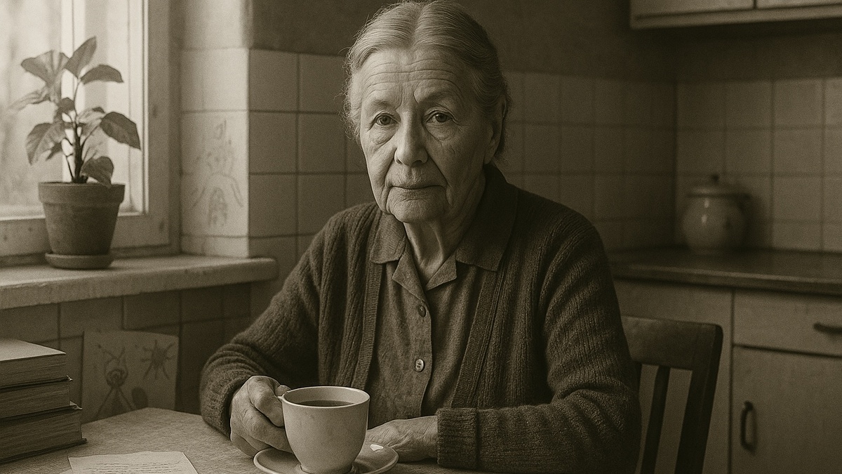 В иллюстративных целях. Ирена Сендлер и ее быт. Нарисовано нейросетью