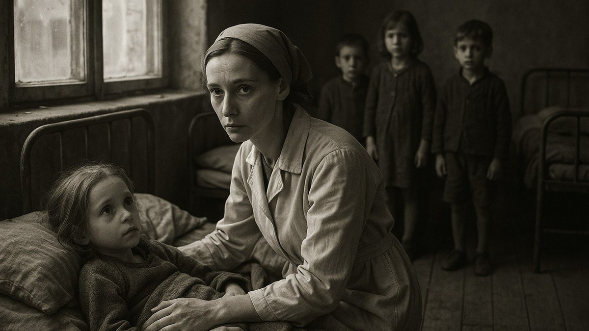 В иллюстративных целях. Медсестра Ирена Сендлер в гетто. Такой Ирену нарисовала мне нейросеть.