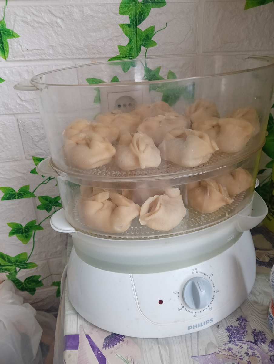 Приготовление в пароварке. 