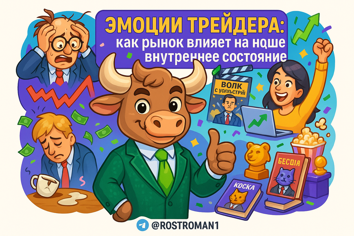    Эмоции трейдера: как победить страх и жадность на финансовом рынке РоСТ | Роман о Системном Трейдинге