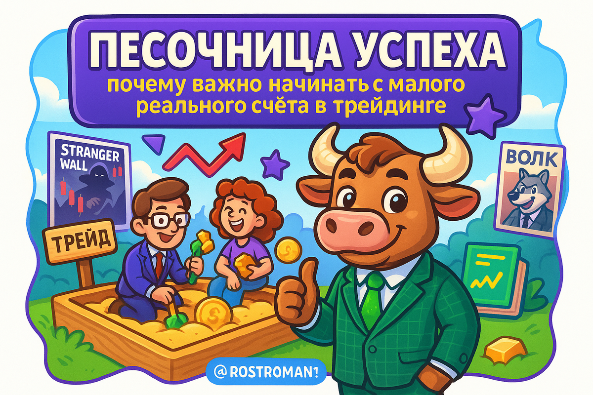    Начни с малого: как выжить в трейдинге, когда счет меньше твоей зарплаты? РоСТ | Роман о Системном Трейдинге