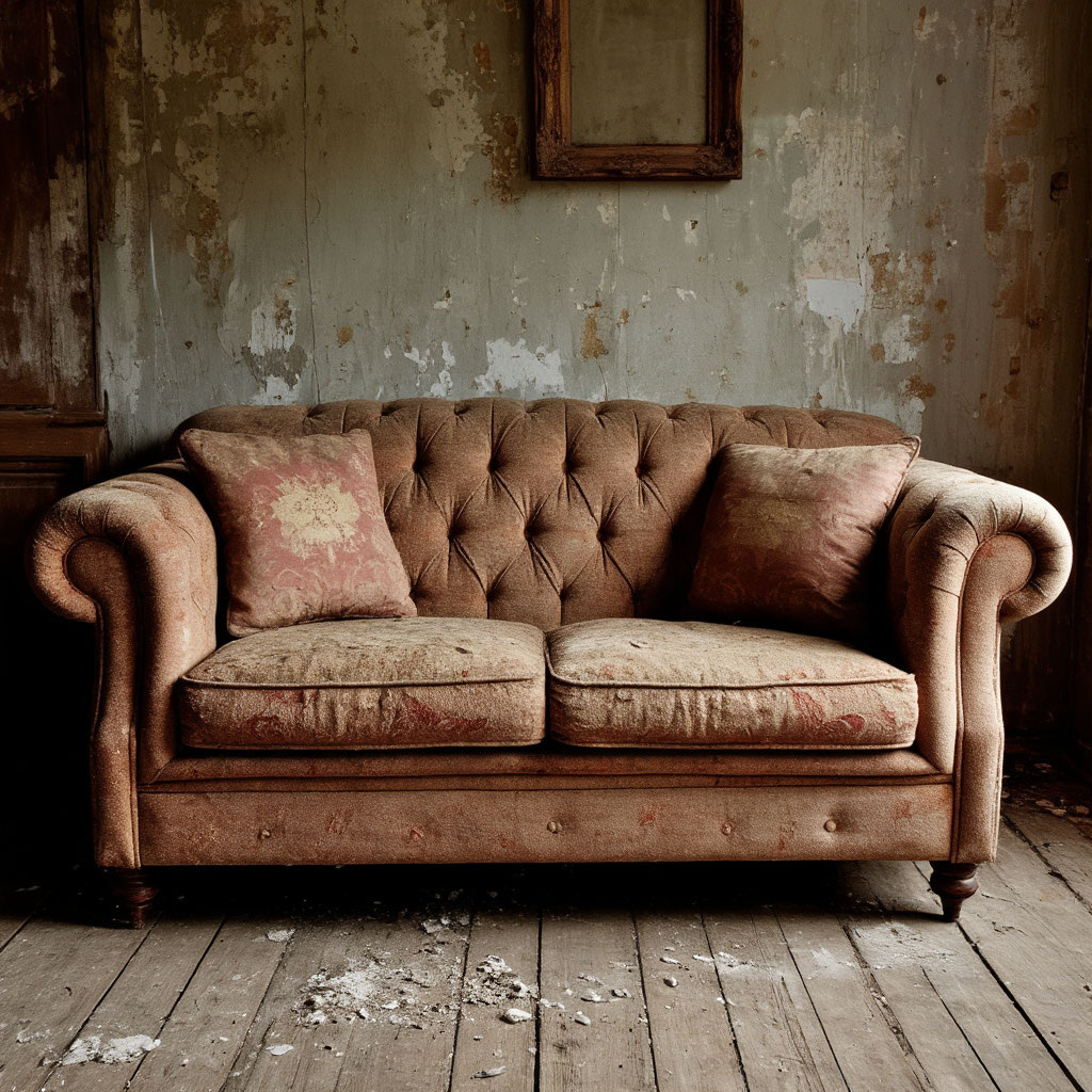 Старый диван