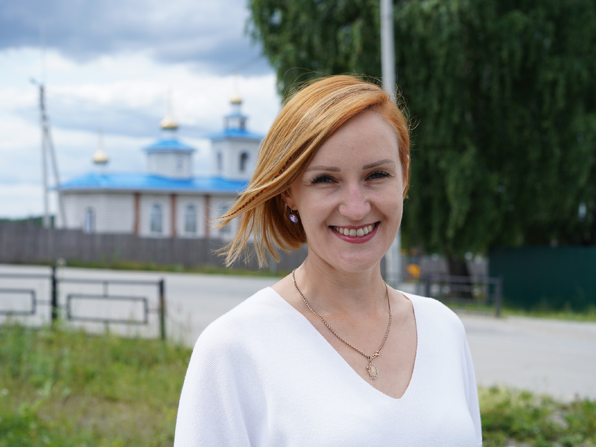 Марина Дудина, глава поселков Сарапулка и Становая. Фото Юлии Квачёвой