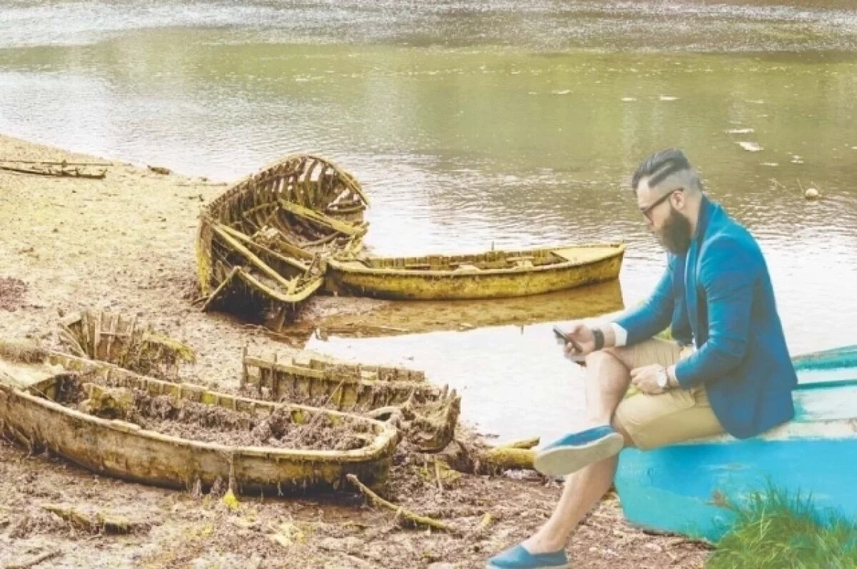    Сели на мель.