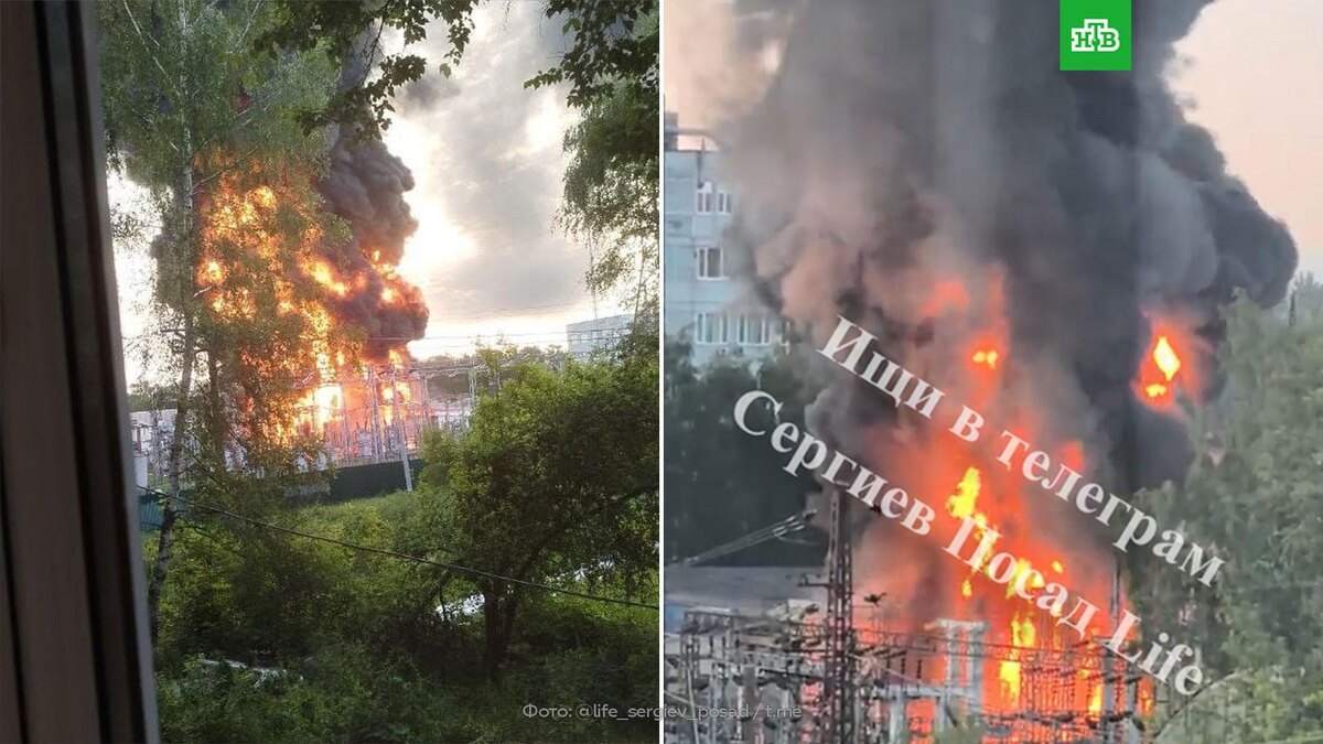    В Подмосковье при атаке БПЛА пострадал мужчина, повреждена подстанция