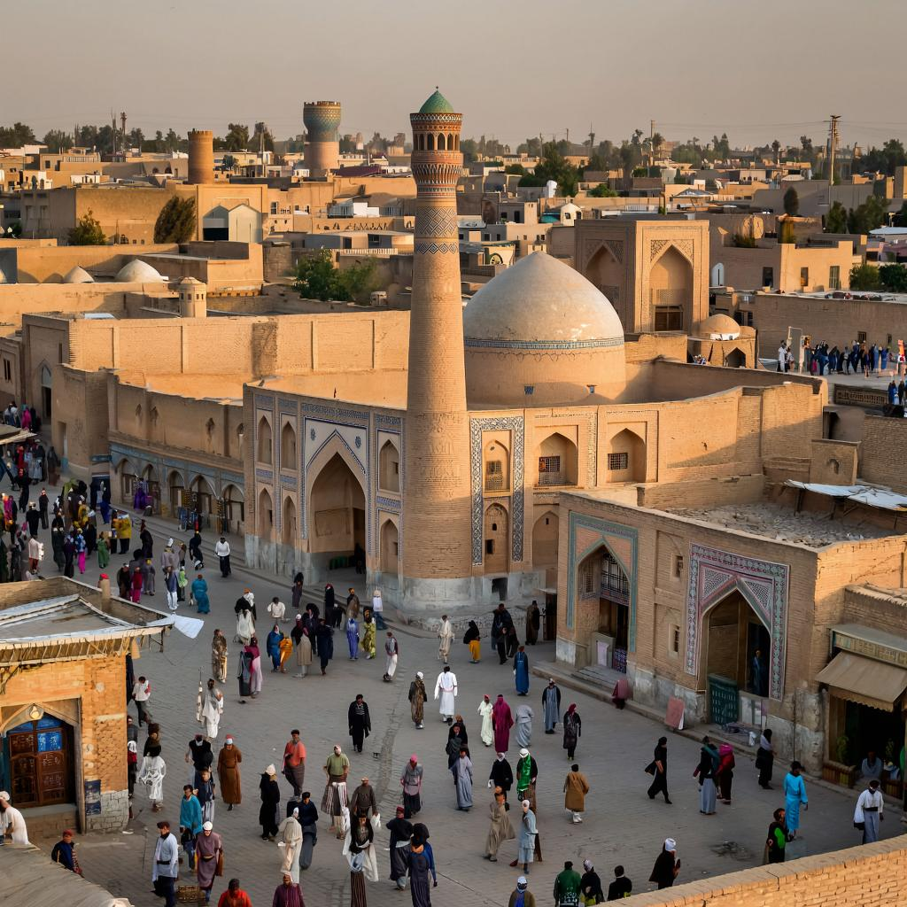 Бухара, Узбекистан - иллюстрация к рассказу.