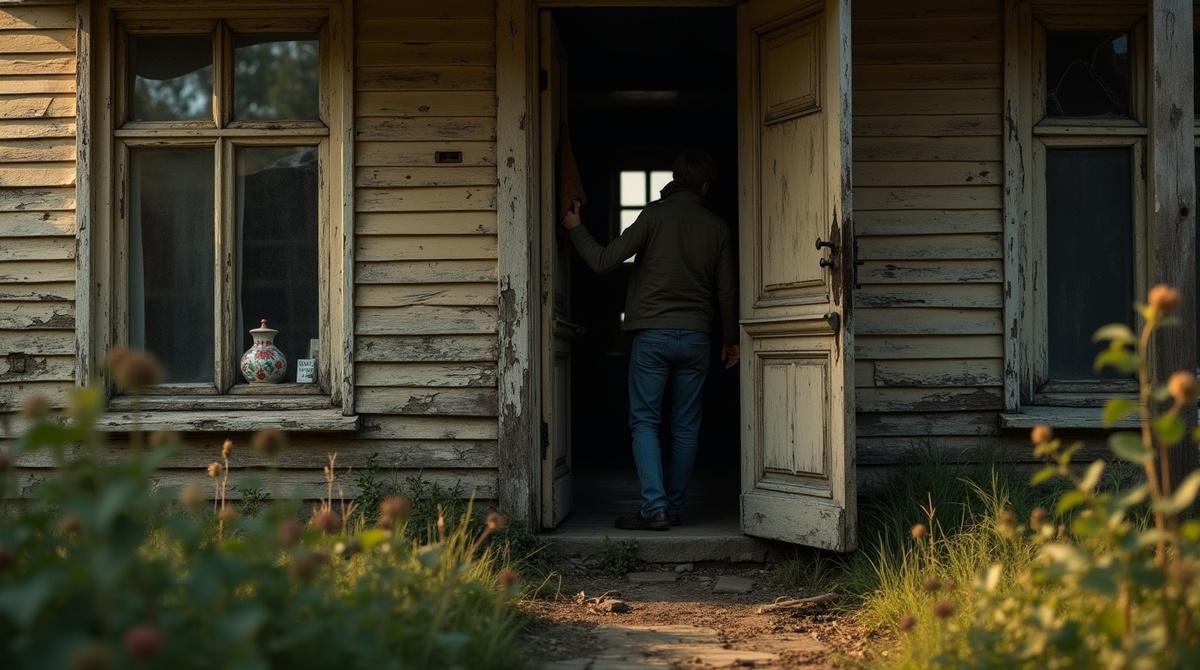 Обложка к статье о заброшенных и уникальных местах России с авторской фотографией — атмосферная визуализация путешествий по неочевидным локациям.