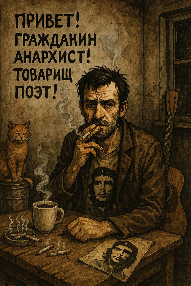 "Гражданин анархист, товарищ поэт"