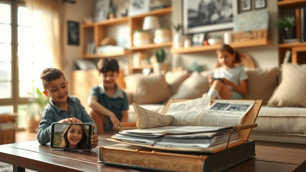    Как сохранить воспоминания и создать живой семейный архив? Узнайте о цифровом сторителлинге, скрапбукинге и идеях для вовлечения детей! Ирина Шабанова