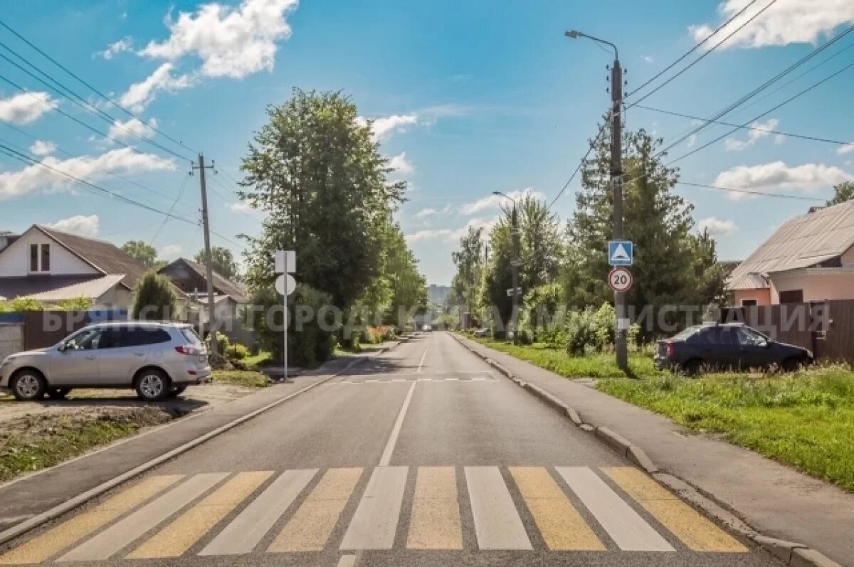    Подрядчик завершает капитальный ремонт улицы Димитрова в Брянске