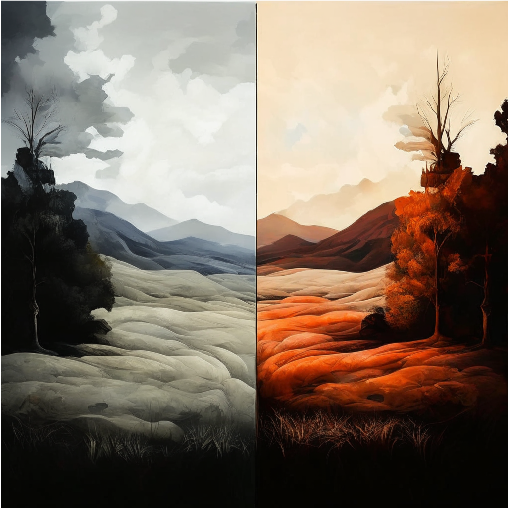 Кто-то видит в черно-белом, другие - в красках