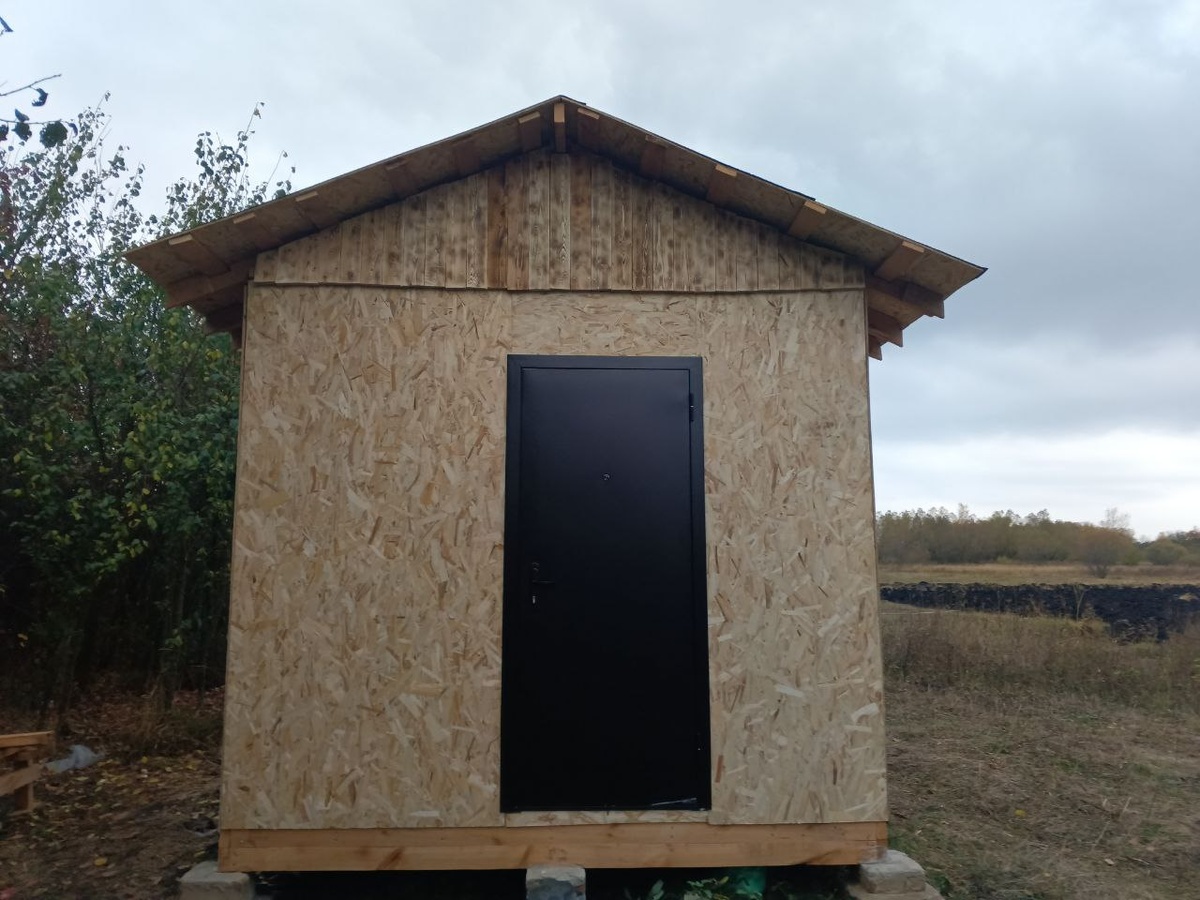 Каркасный мини дом 3 х 4 м