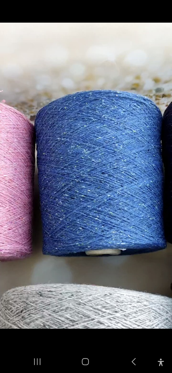 Такой красивый синий твид.