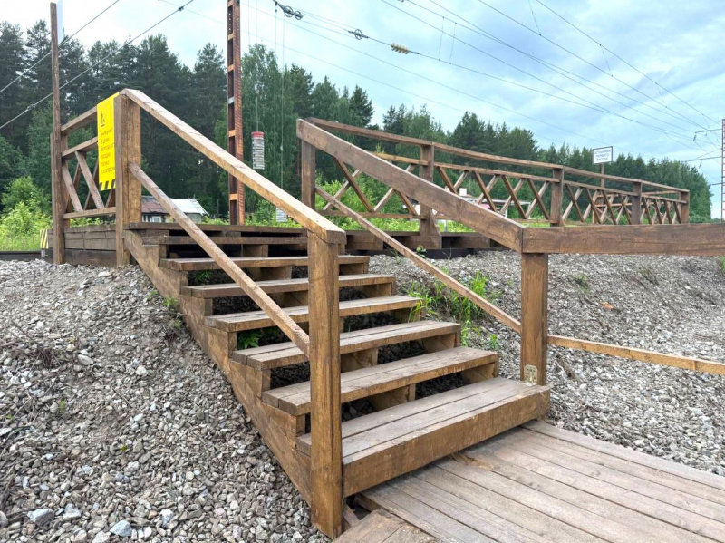    Появились фото обновленной платформы на пути следования электрички ПетрозаводскаАртур Парфенчиков / VK