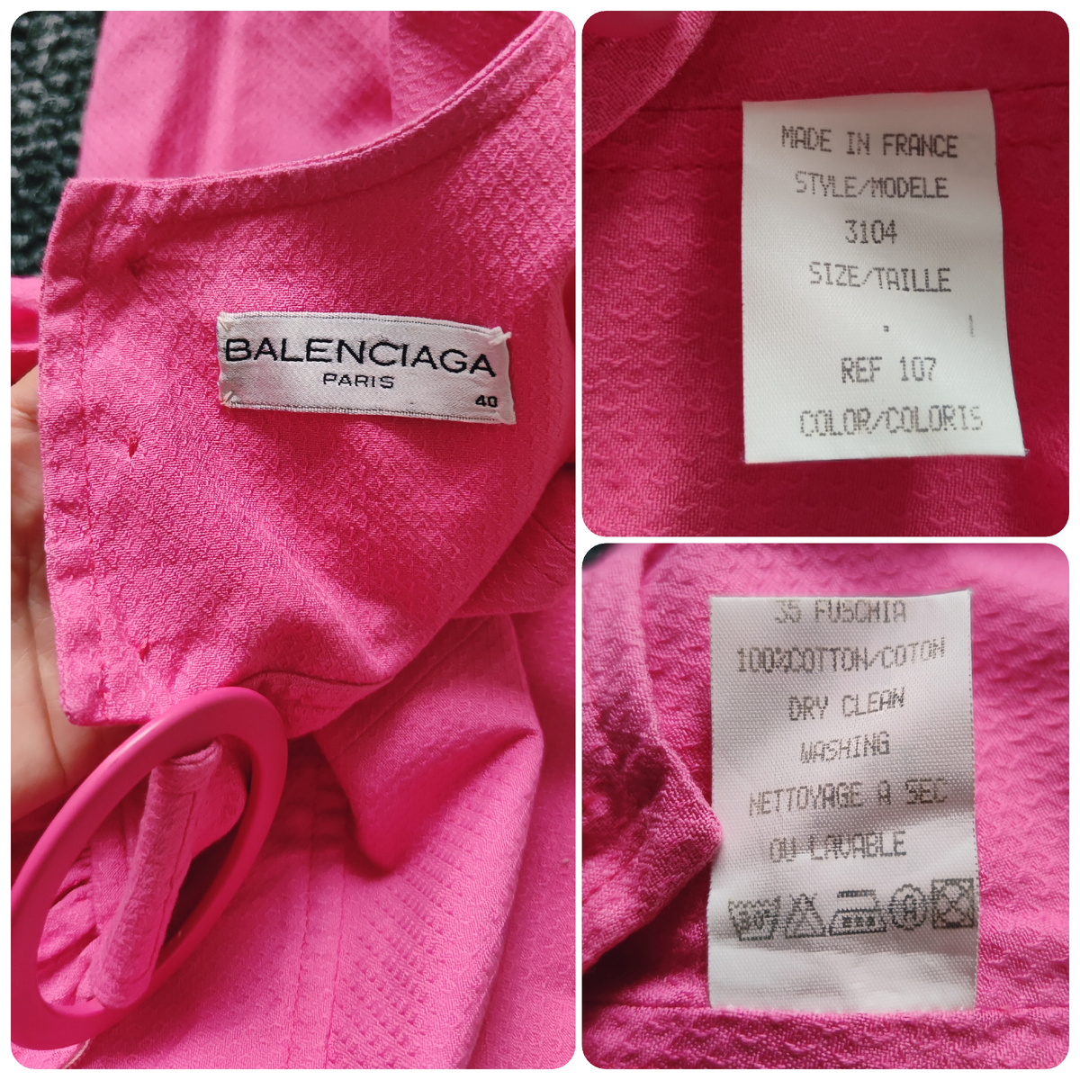 Фактурная сочная хлопчатобумажная ткань, напоминающая узором шелк шибори. 