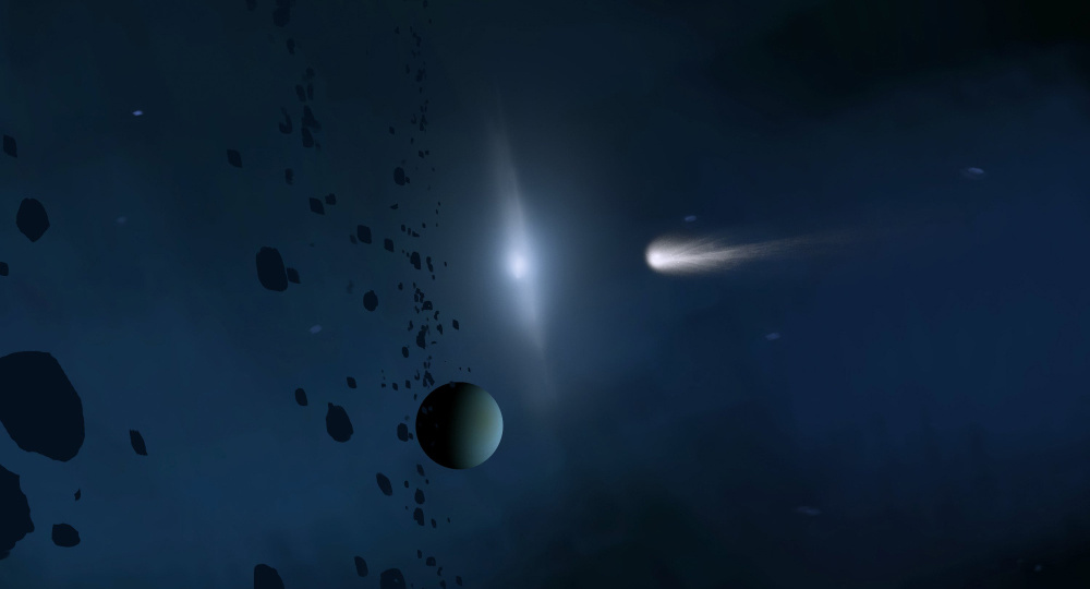 НАСА обнаружило крупнейший межзвездный объект, пролетающий через Солнечную систему
