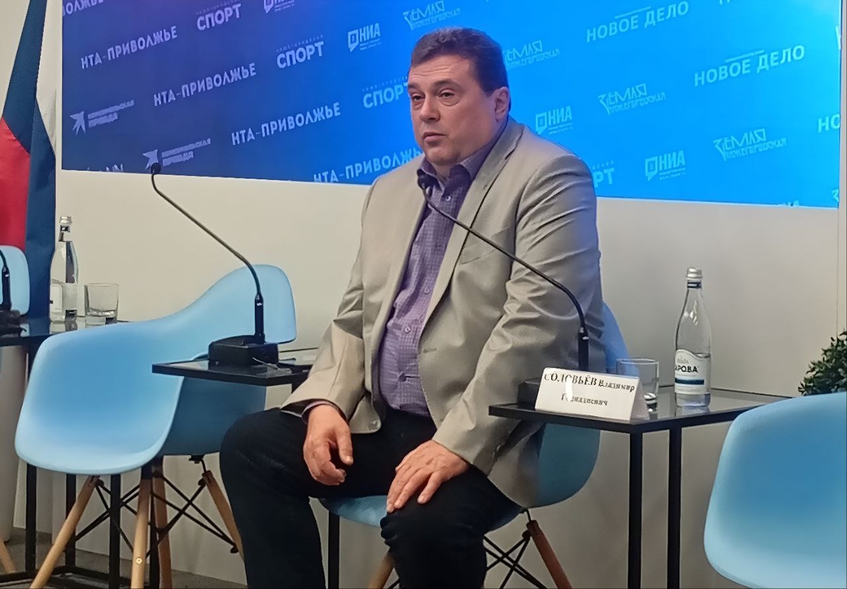 Председатель Союза журналистов России Владимир Соловьев