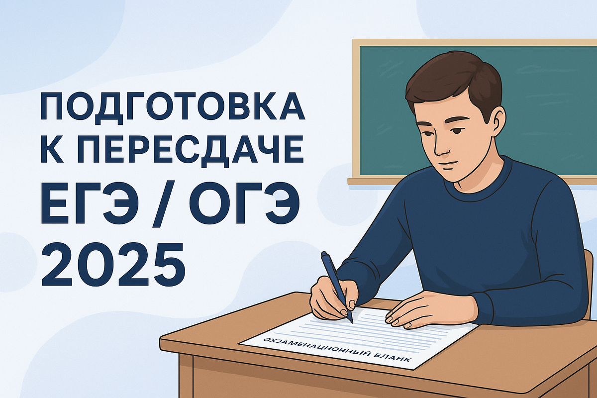 Подготовка к пересдаче ЕГЭ и ОГЭ 2025: как справиться со стрессом и сдать на хороший балл