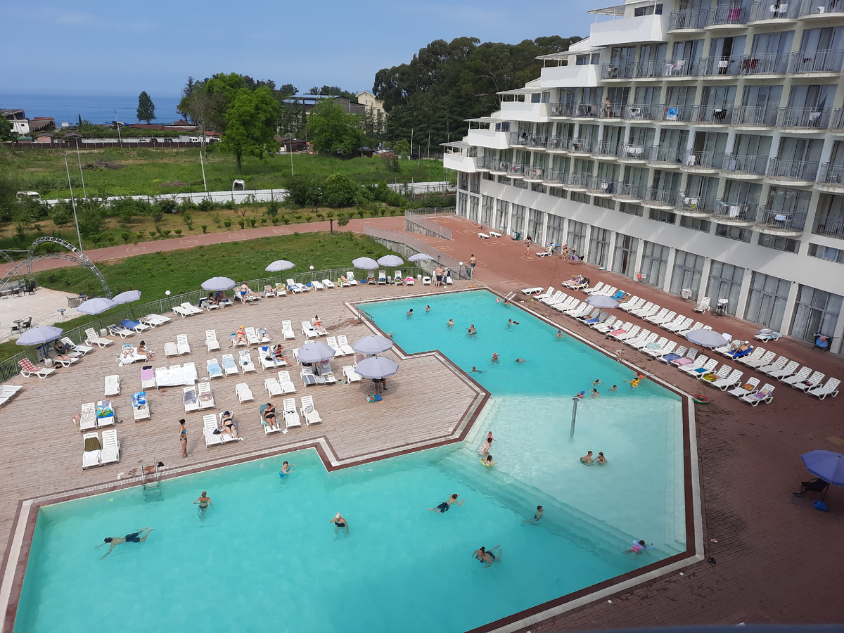 Отель Европа из нашего номера