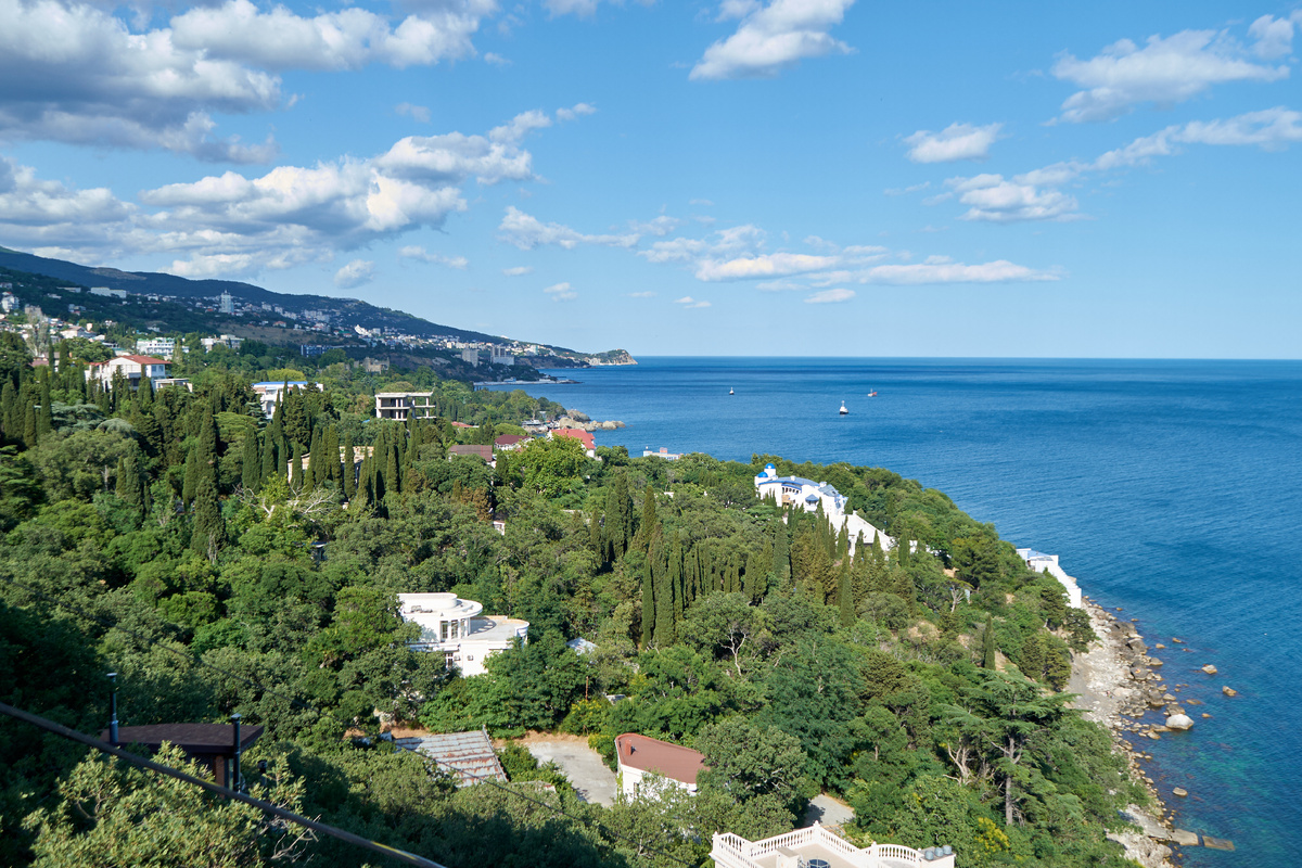 Вид на Алупку