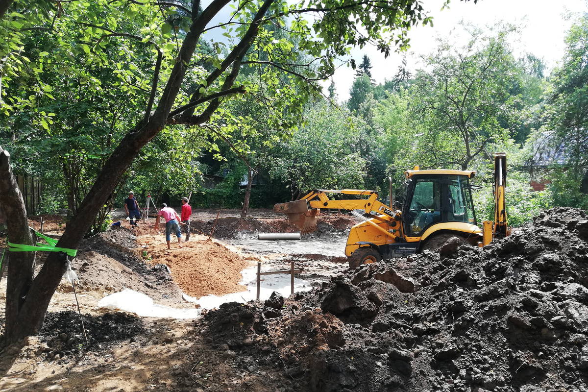 Этапы строительства