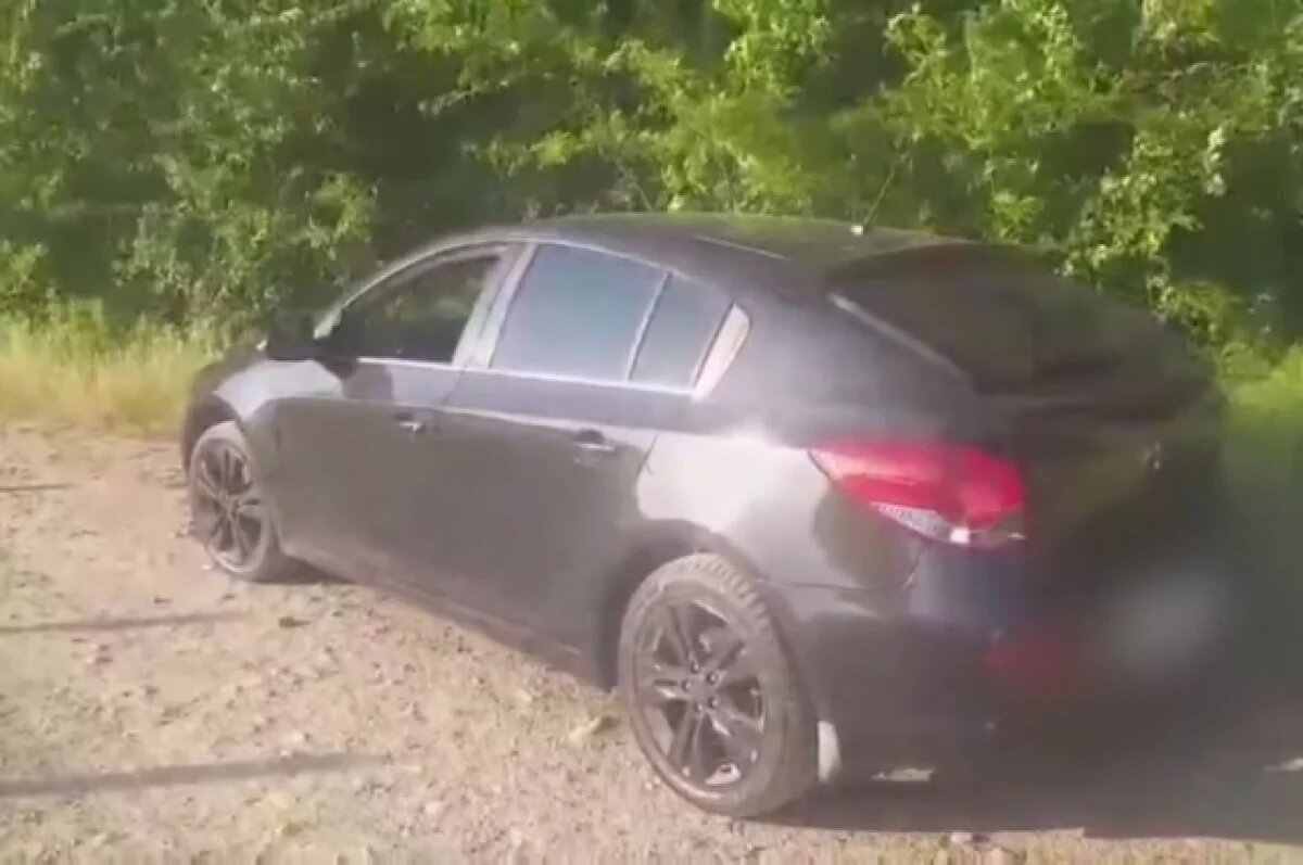    Машина стрелявшего.