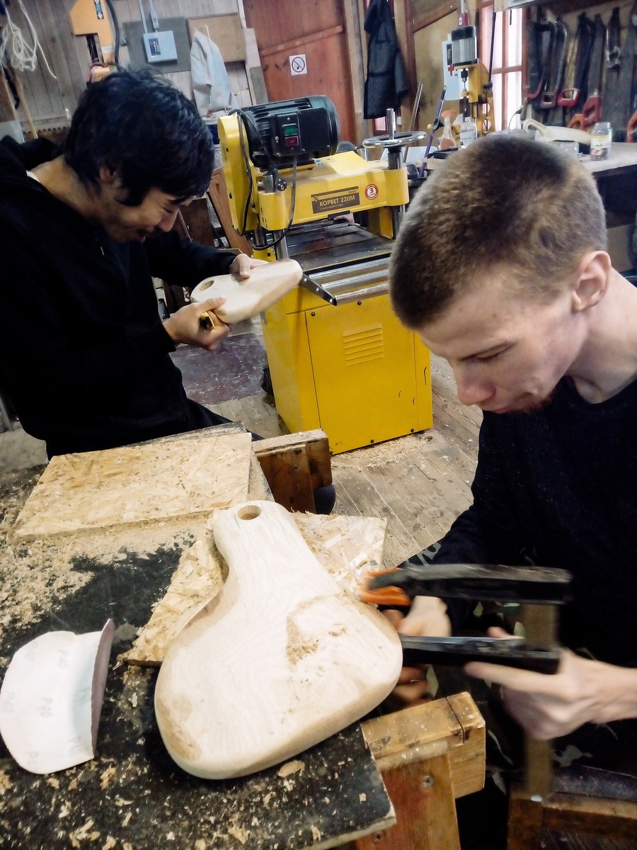 В мастерской Светаны