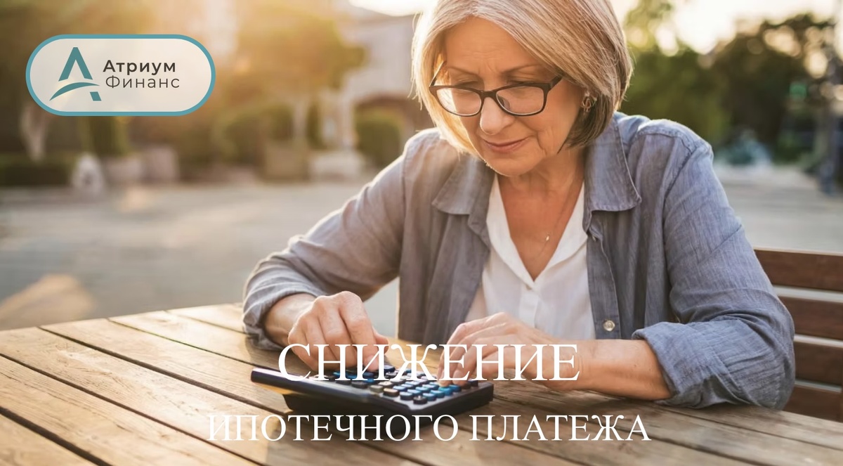 Как снизить ипотечный платеж.