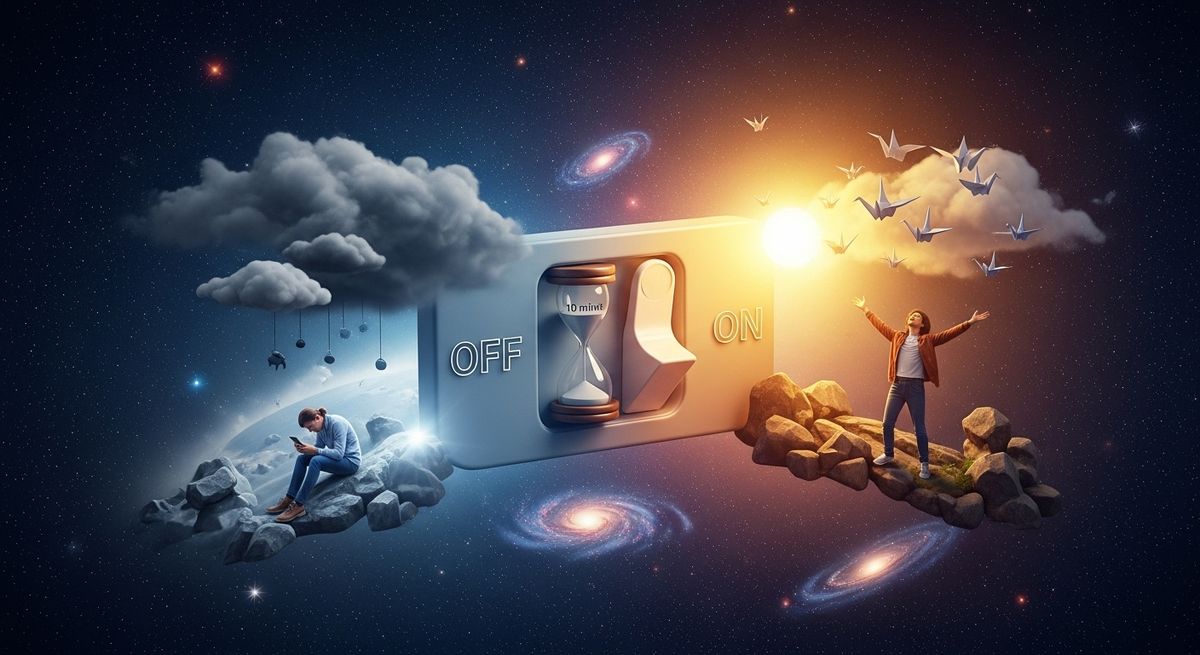 Как стать счастливым за 10 минут? Неочевидный способ, который работает