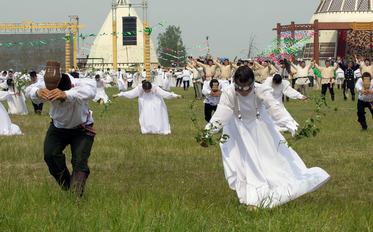 Только представьте, принимать участие в танце одновременно могут сотни и даже тысячи человек! Фото: Dziulita05 / Wikimedia