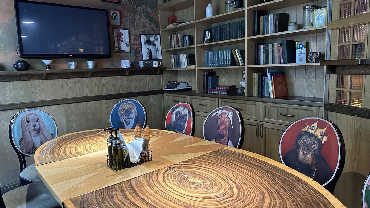 Паб Лондон - внутри