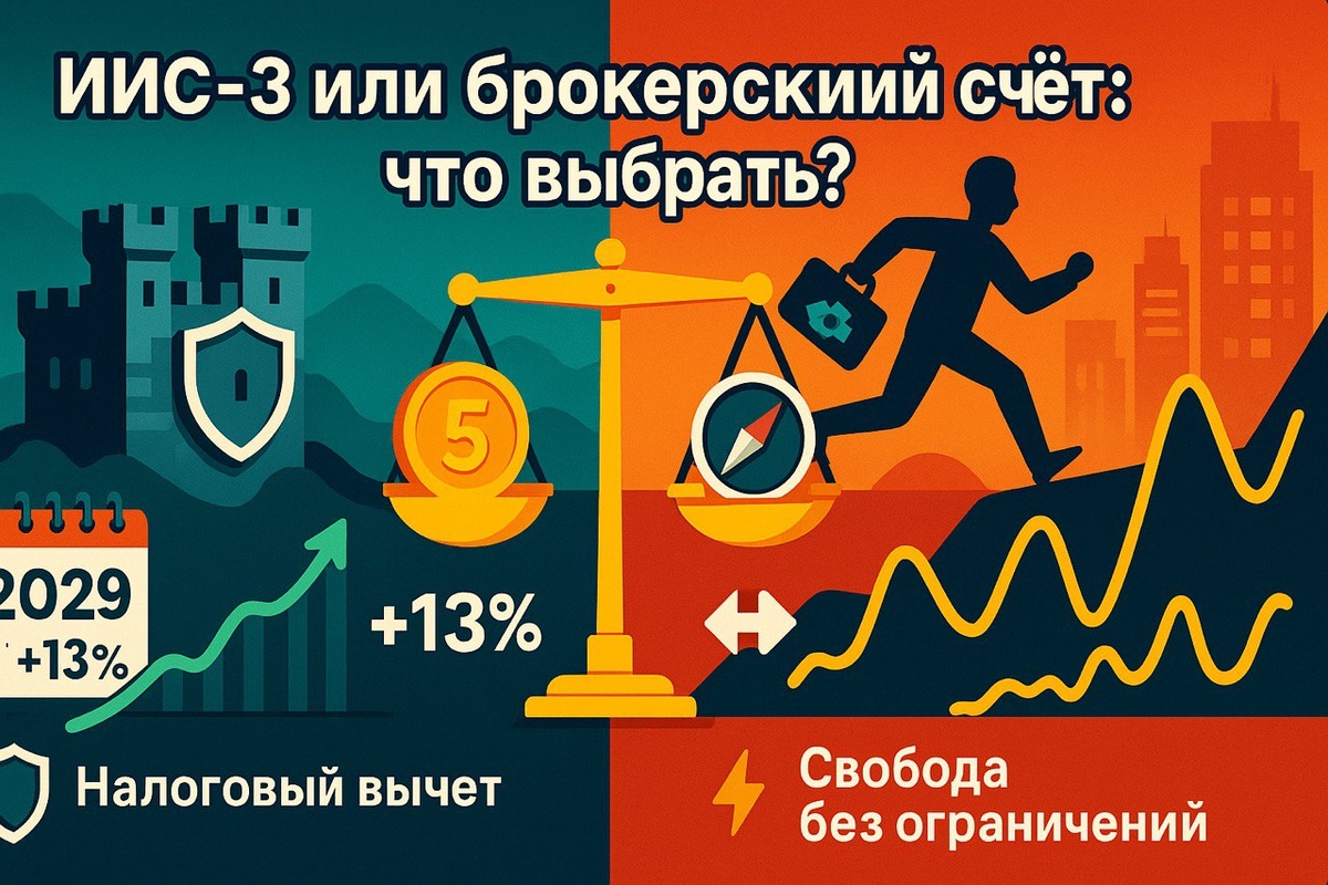 ИИС-3 или брокерский счёт: что выбрать?