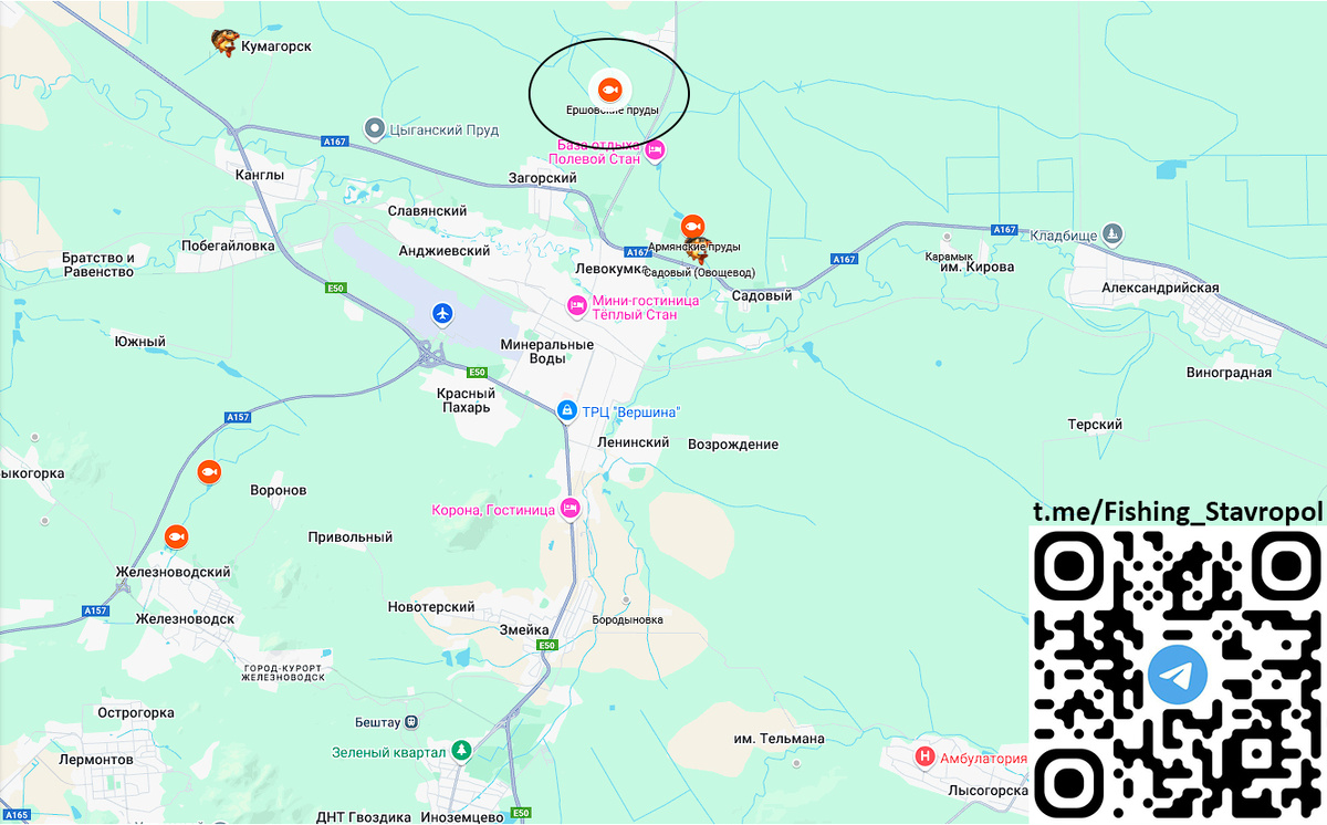 Платная рыбалка "Ершовские" пруды