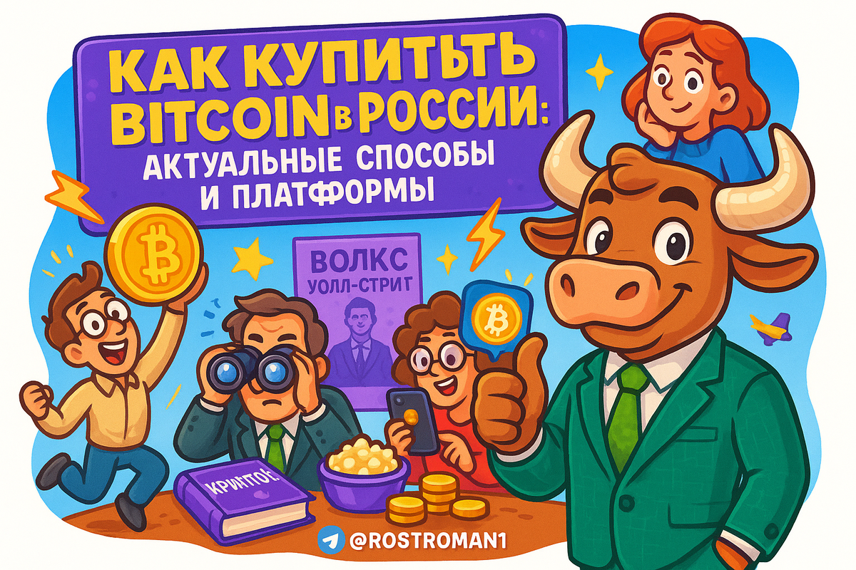    Как безопасно купить Bitcoin в России в 2025 году: секреты опытного трейдера и ловушки на пути к успеху РоСТ | Роман о Системном Трейдинге